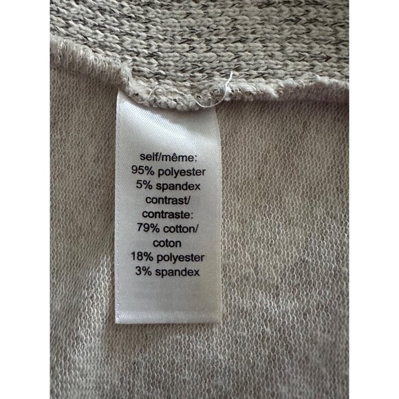 Maurices Womens Open Front Cardigan Sweater With Tab Sleeves Medium Cotton & Pol - Picture 4 of 12